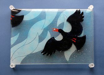 Cornish Chough Panel