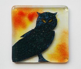 Owl Silhouette Coaster